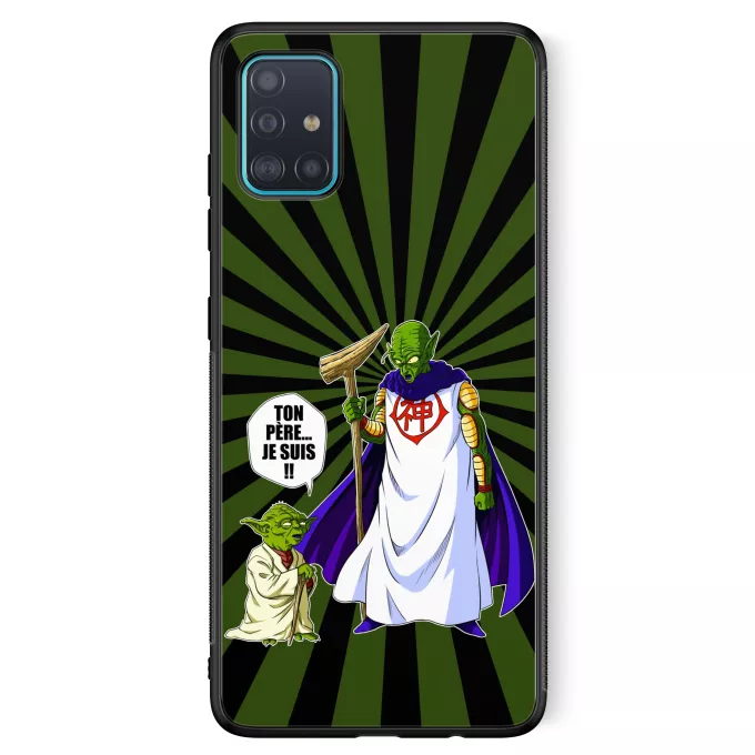 Coque pour téléphone portable Samsung Galaxy A51 5G Parodie Star Wars Ton père... Je suis !! - Yoda, Dieu