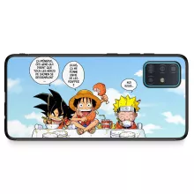 Coque Téléphone Portable Luffy « La recette d'un bon shonen Manga (Super Deformed) » – Parodie Naruto