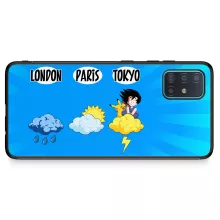Funda para Smartphone Son Gokū “Son Gokū y Pikachu” – Parodia de Pokémon