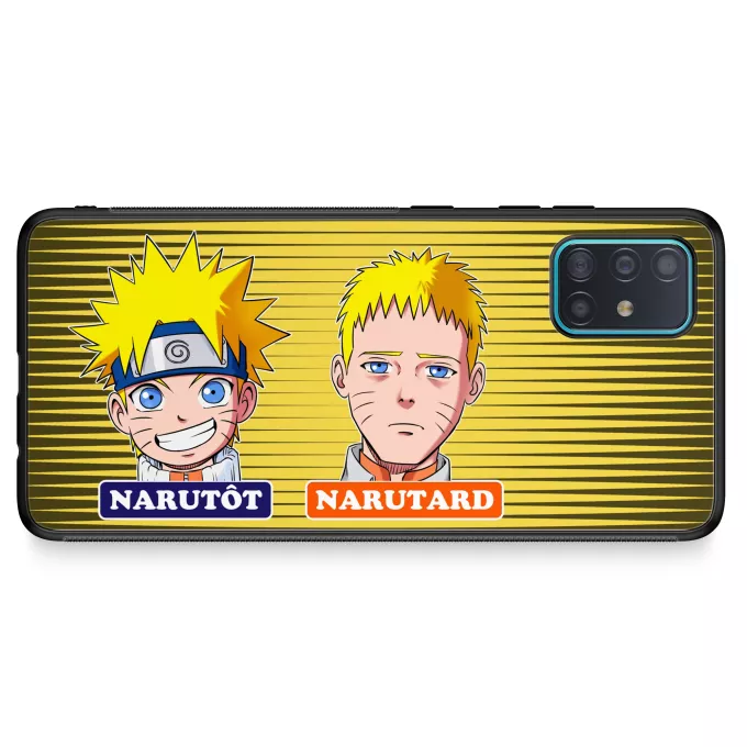 Coque pour téléphone portable Samsung Galaxy A51 5G Parodie Naruto Narutôt... Narutard !