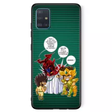 Coque Téléphone Portable Aiolia « Un gros chat sauvage en laisse ! » – Parodie Saint Seiya
