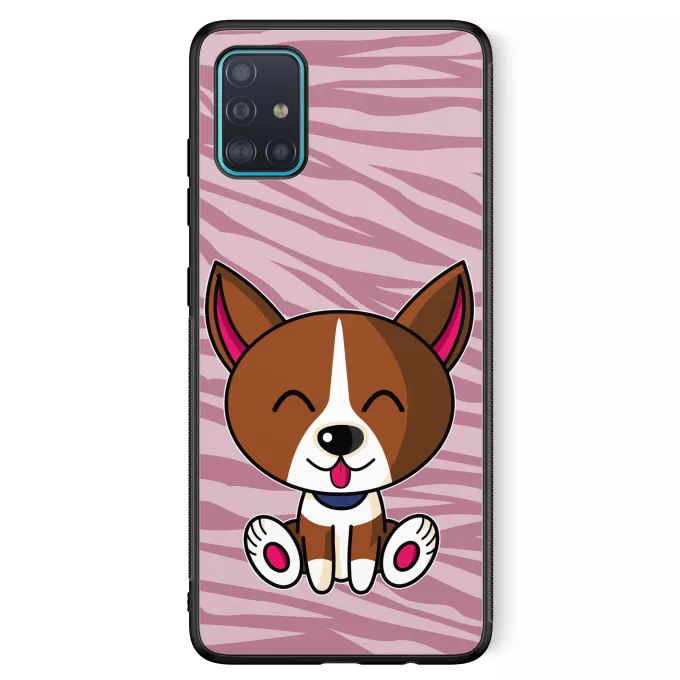 Coque pour téléphone portable Samsung Galaxy A51 5G Parodie Kawaii Baby Dogs Kawaii Baby dog Vol.7
