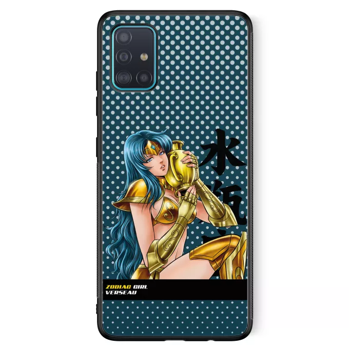 Coque pour téléphone portable Samsung Galaxy A51 5G Parodie Cosplay Girls La Sublime Clara née sous le Signe du Verseau ! - Manga - Cosplay Girls