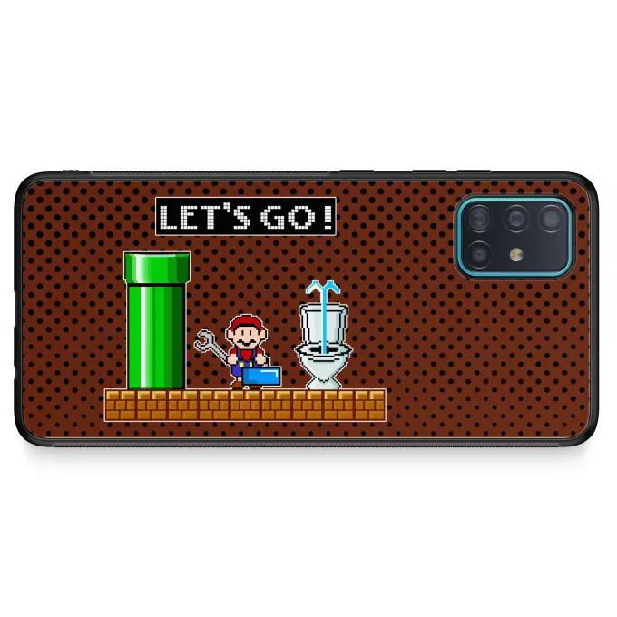 Custodia per Samsung Galaxy A51 5G Paoridia Super Mario Super Mario