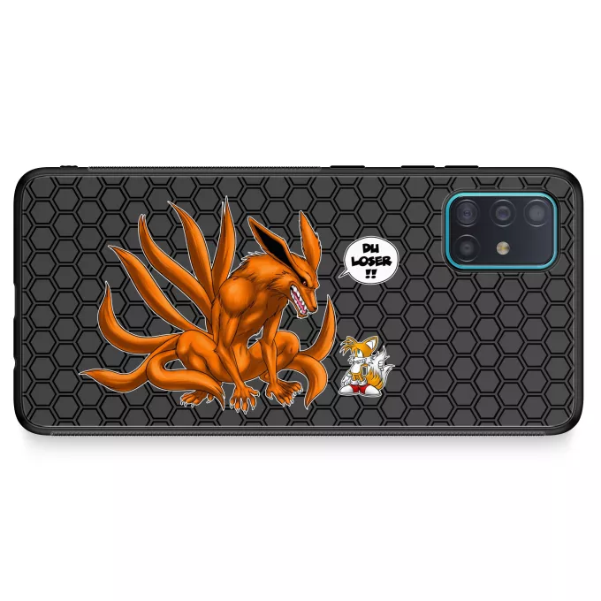 Samsung Galaxy A51 5G Handyhülle Parodie auf Naruto Tails und Kyubi - Kurama