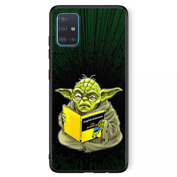 Samsung Galaxy A51 5G Phone Case Parody of Star Wars Yoda