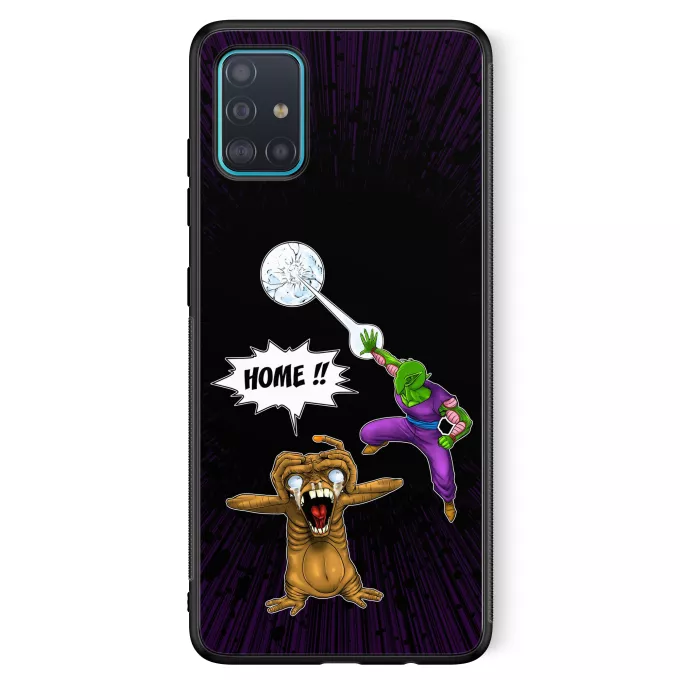 Samsung Galaxy A51 5G Phone Case Parody of Dragon Ball Z - DBZ Piccoloand ET the Extra-Terrestrial