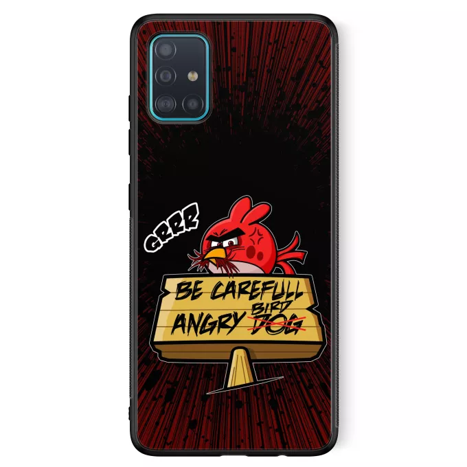 Samsung Galaxy A51 5G Phone Case Parody of Angry Birds Angry Birds