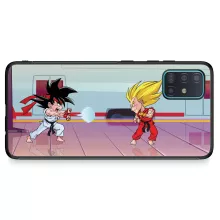 Custodia per smartphone Son Goku “Son Goku e Vegeta X Ryu e Ken” – Parodia dei Dragon Ball Z