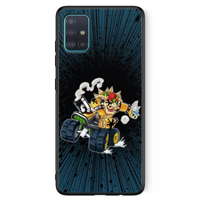 Custodia per Samsung Galaxy A51 5G Paoridia Mario Kart Bowser - Koopa