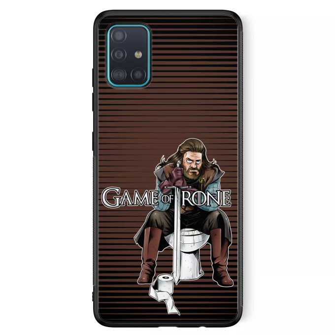 Coque pour téléphone portable Samsung Galaxy A51 5G Parodie Game of Thrones Game Of Trone... Euh... - Eddard Stark