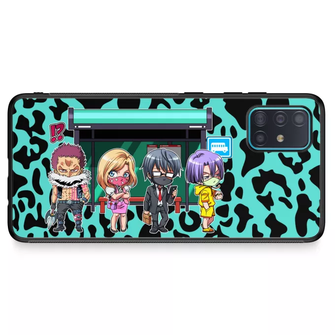Samsung Galaxy A51 5G Handyhülle Parodie auf One Piece Charlotte Katakuri