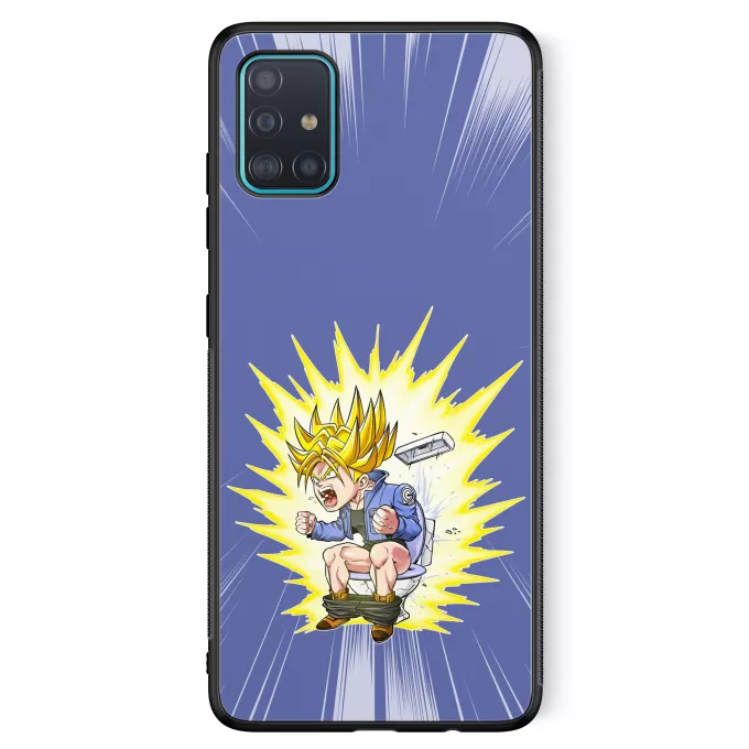Custodia per Samsung Galaxy A51 5G Paoridia Dragon Ball Super Trunks Super Saiyan