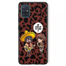 Mikasa Ackerman Smartphone hoesje “Mikasa Ackerman en Eren Yeager” – Attack on Titan parodie