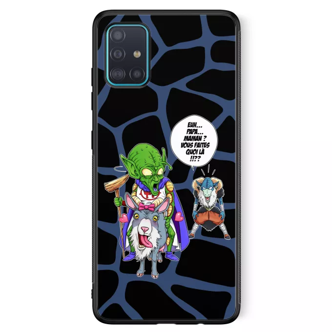 Coque pour téléphone portable Samsung Galaxy A51 5G Parodie Dragon Ball Super Aux origines du mal... - Moro, Le Très-Haut