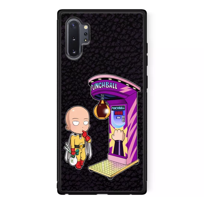 Fodral för Samsung Galaxy Note 10+ Parodi One-Punch Man Saitama