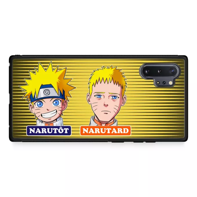 Coque pour téléphone portable Samsung Galaxy Note 10+ Parodie Naruto Narutôt... Narutard !
