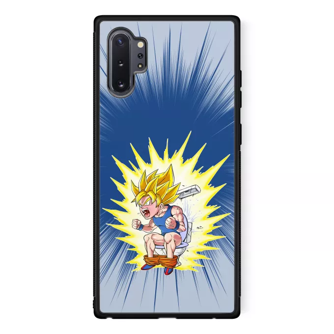 Fodral för Samsung Galaxy Note 10+ Parodi Dragon Ball Super Son Goku Super-saiyajin
