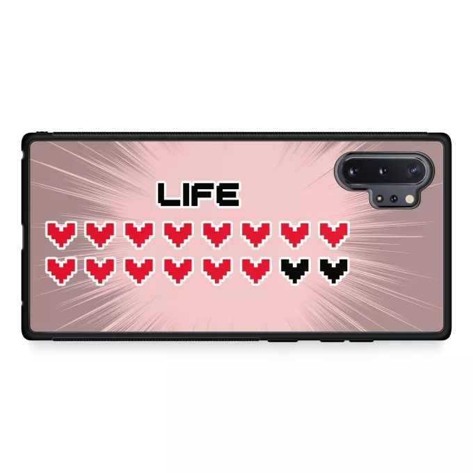 Custodia per Samsung Galaxy Note 10+ Paoridia videogiochi Pixel Life Pixel Design