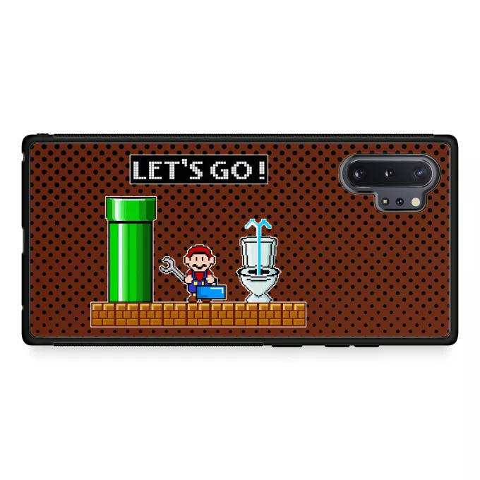 Custodia per Samsung Galaxy Note 10+ Paoridia Super Mario Super Mario