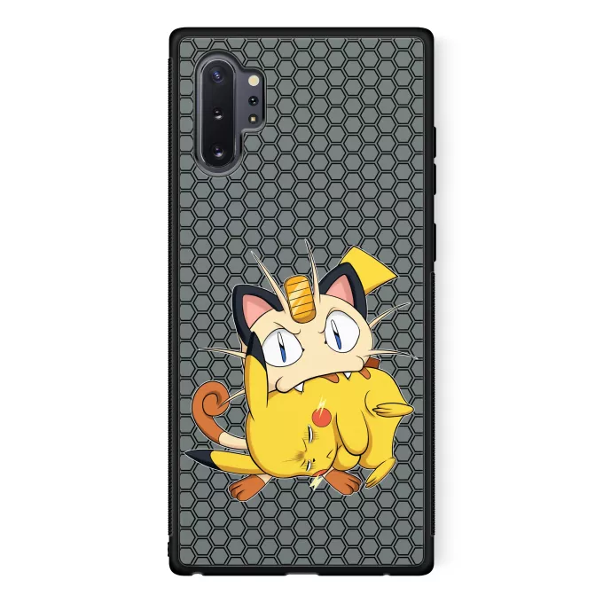 Funda para Samsung Galaxy Note 10+ Parodia Pokémon Pikachu y Meowth