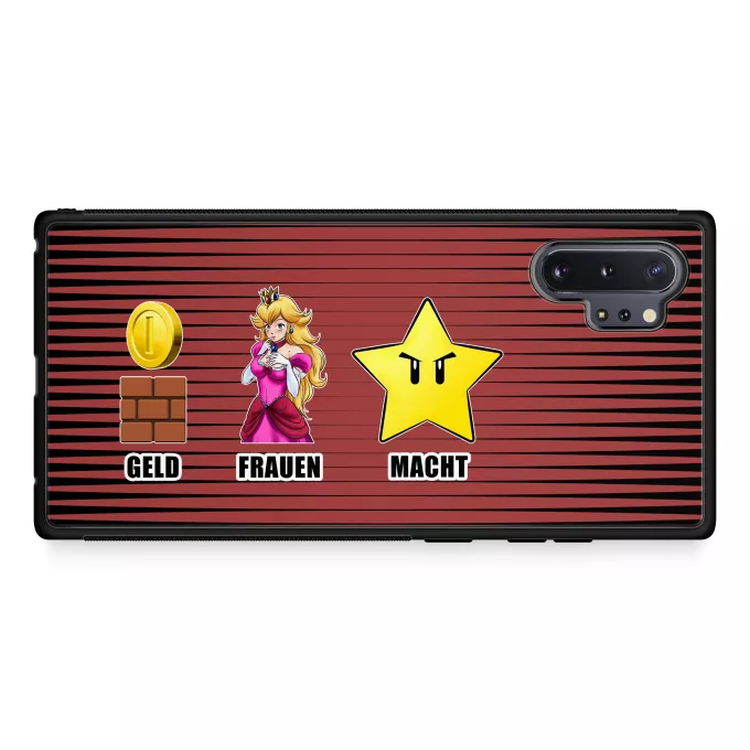 Samsung Galaxy Note 10+ Handyhülle Parodie auf Super Mario Mario