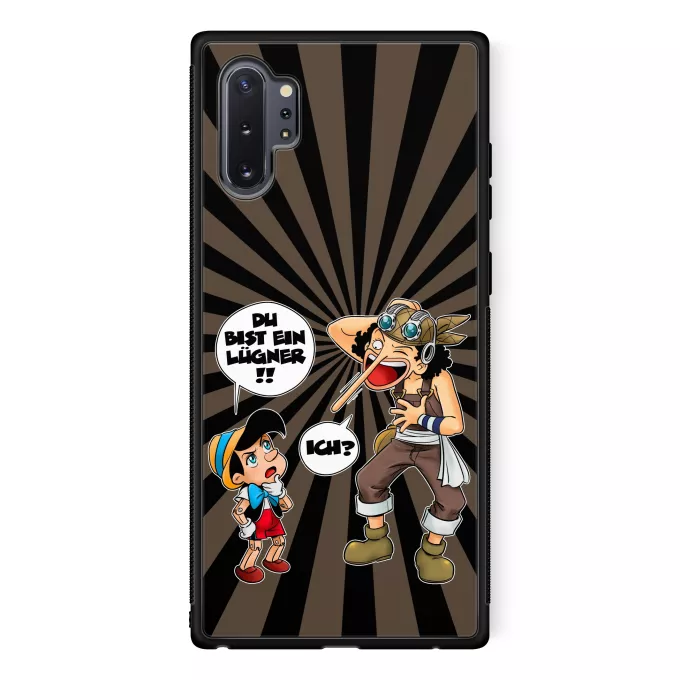 Samsung Galaxy Note 10+ Handyhülle Parodie auf One Piece Lysop
