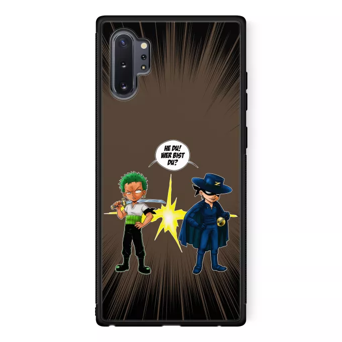 Samsung Galaxy Note 10+ Handyhülle Parodie auf One Piece Lorenor Zorro