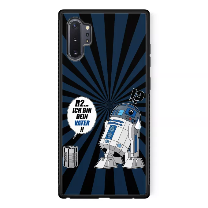 Samsung Galaxy Note 10+ Handyhülle Parodie auf Star Wars R2-D2