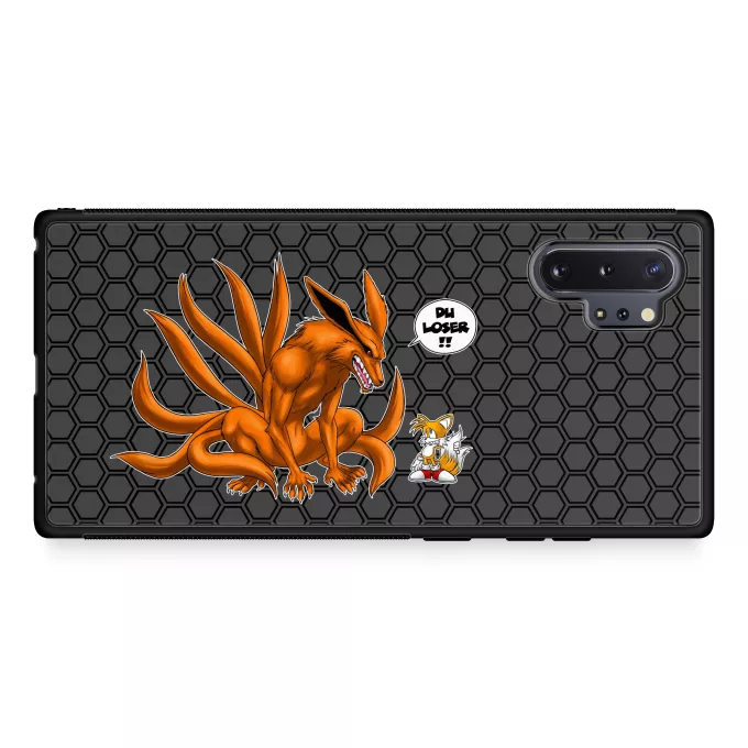 Samsung Galaxy Note 10+ Handyhülle Parodie auf Naruto Tails und Kyubi - Kurama