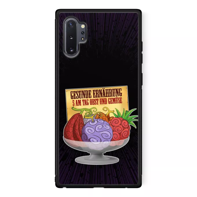 Samsung Galaxy Note 10+ Handyhülle Parodie auf One Piece Teufelsfrucht - Gum-Gum-Frucht
