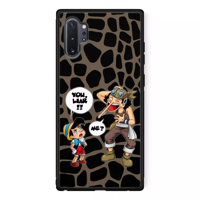 Samsung Galaxy Note 10+ Phone Case Parody of One Piece Usopp