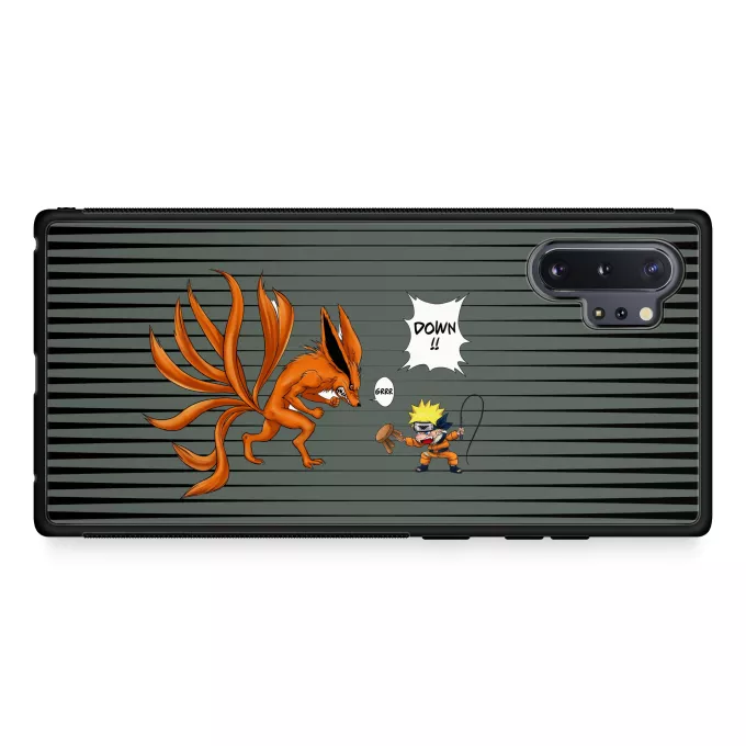Samsung Galaxy Note 10+ Phone Case Parody of Naruto Naruto and Kyubi