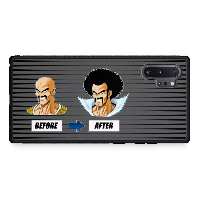 Samsung Galaxy Note 10+ Phone Case Parody of Dragon Ball Z - DBZ Mister Satan and Nappa