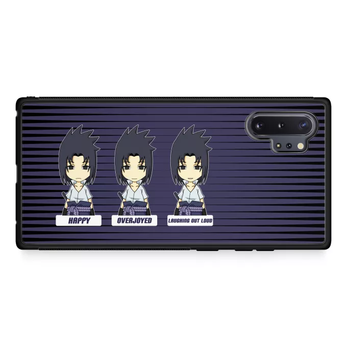 Samsung Galaxy Note 10+ Phone Case Parody of Naruto Sasuke