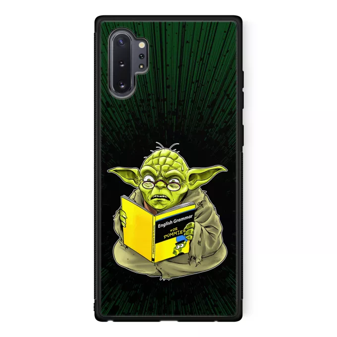 Samsung Galaxy Note 10+ Phone Case Parody of Star Wars Yoda