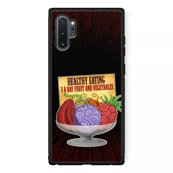 Samsung Galaxy Note 10+ Phone Case Parody of One Piece Devil Fruits - Gum-Gum Fruit