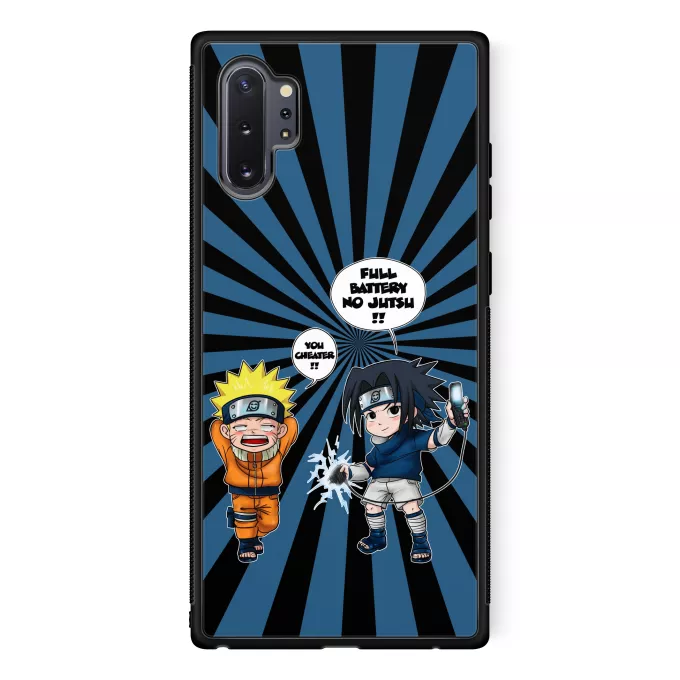 Samsung Galaxy Note 10+ Phone Case Parody of Naruto Sasuke