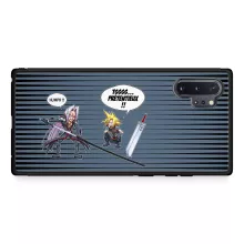 Coque Téléphone Portable Clad « Prétentieux !! » – Parodie Final Fantasy VII