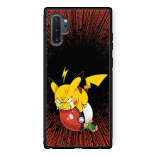 Estojo Samsung Galaxy Note 10+ - Pikachu e Ash Ketchum