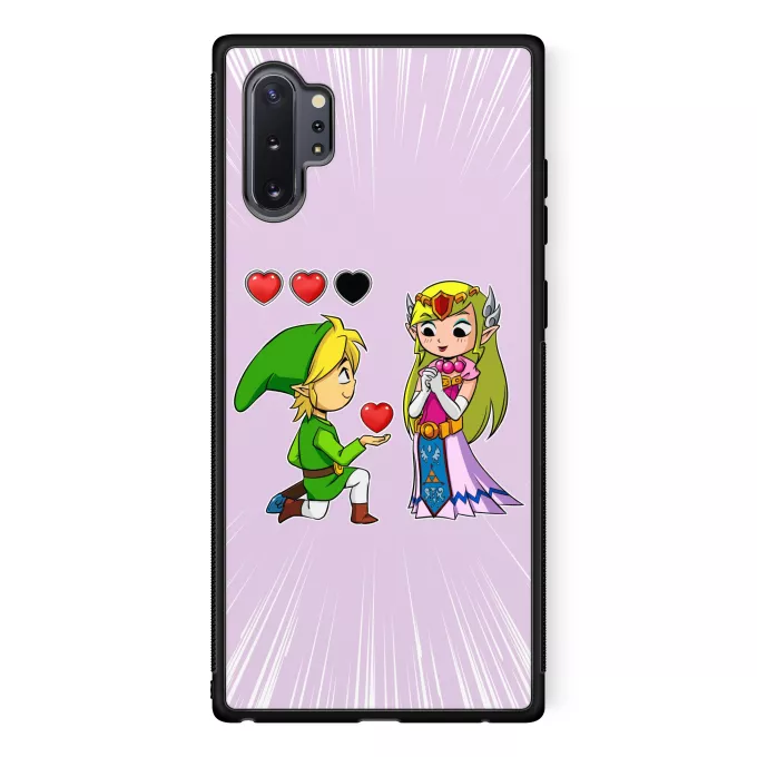Fodral för Samsung Galaxy Note 10+ Parodi Zelda Link och Zelda