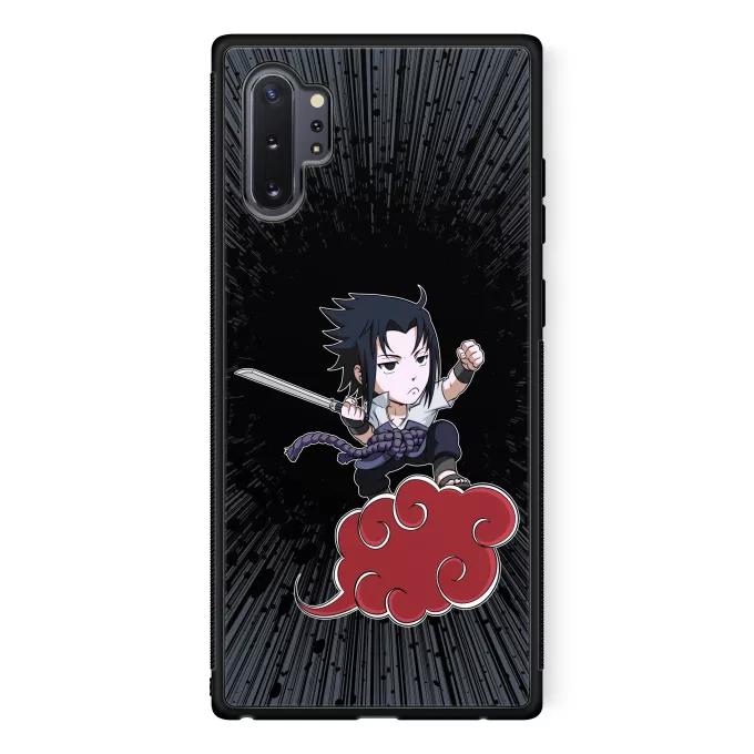 Custodia per Samsung Galaxy Note 10+ Paoridia Naruto Sasuke e Son Goku