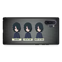 Coque Téléphone Portable Sasuke Uchiwa « Toujours aussi expressif... » – Parodie Naruto