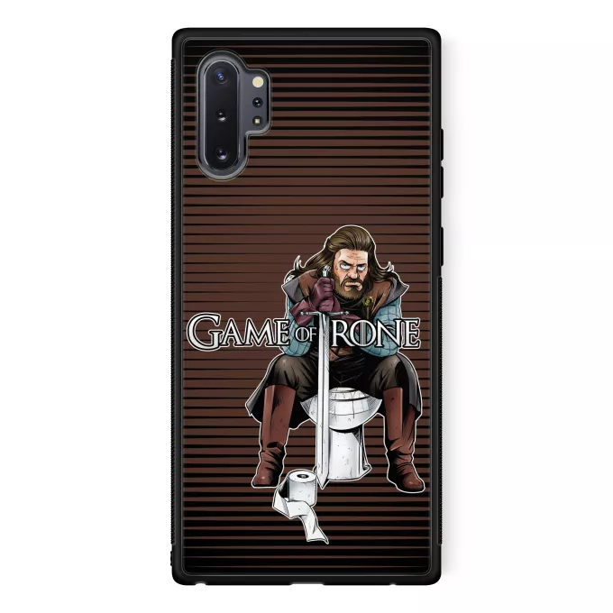 Coque pour téléphone portable Samsung Galaxy Note 10+ Parodie Game of Thrones Game Of Trone... Euh... - Eddard Stark
