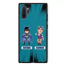 Coque Téléphone Portable « Les 2 Super-Héros de la Nuit !! » – Parodie Batman