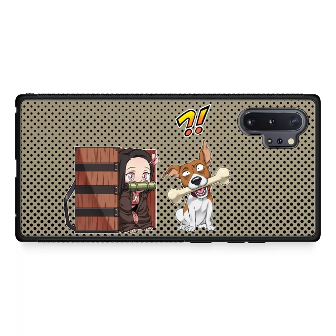 Fodral för Samsung Galaxy Note 10+ Parodi Kimetsu no yaiba Nezuko Kamado