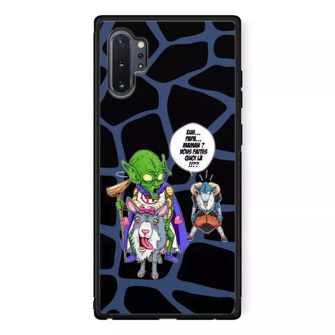 Coque pour téléphone portable Samsung Galaxy Note 10+ Parodie Dragon Ball Super Aux origines du mal... - Moro, Le Très-Haut