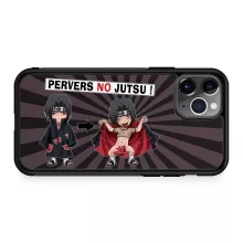 Coque Téléphone Portable Itachi Uchiwa « Pervers no Jutsu » – Parodie Naruto