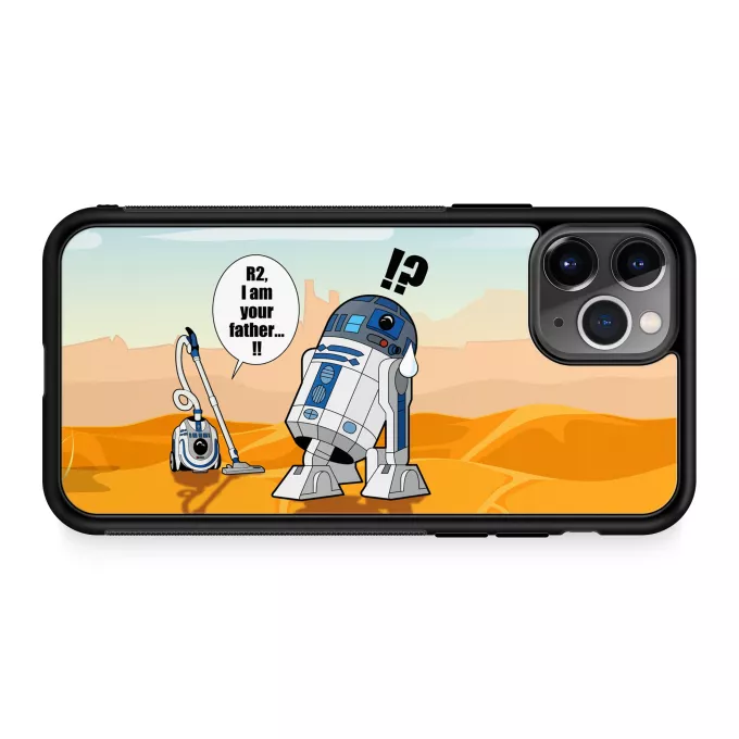 Fodral för iPhone 11 Pro Parodi Stjärnornas krig R2-D2