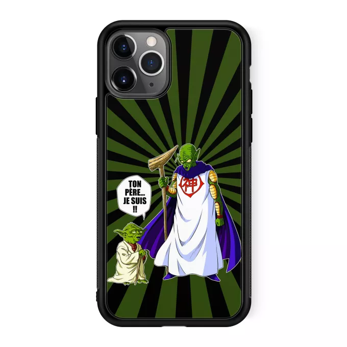 Coque pour téléphone portable iPhone 11 Pro Parodie Star Wars Ton père... Je suis !! - Yoda, Dieu
